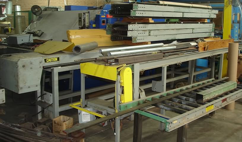 Conveyor, belt type, ~(10) sections ~12" wide x 10